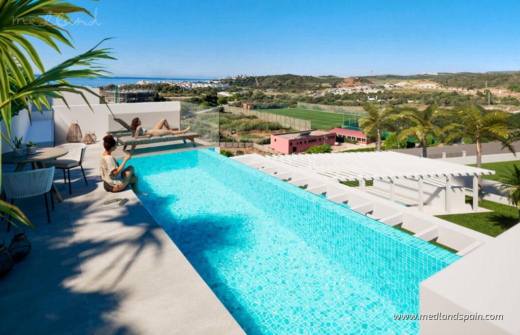 Huoneisto Estepona, Malaga, Espanja 3 makuuhuonetta, 186 m2 No. 104679