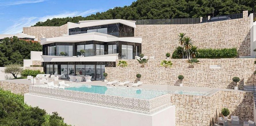 Villa Benissa, Alicante, Spain 4 bedrooms, 560 sq.m. No. 117067