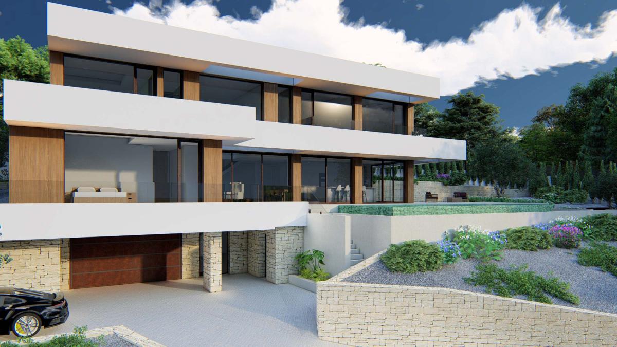 Villa in Altea, Alicante, Spain 4 bedrooms, 425 sq.m. No. 113055
