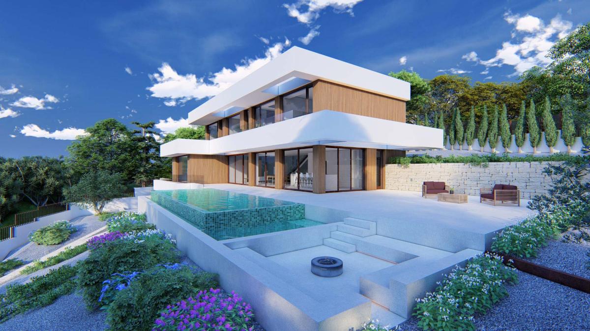 Villa in Altea, Alicante, Spain 4 bedrooms, 425 sq.m. No. 113055