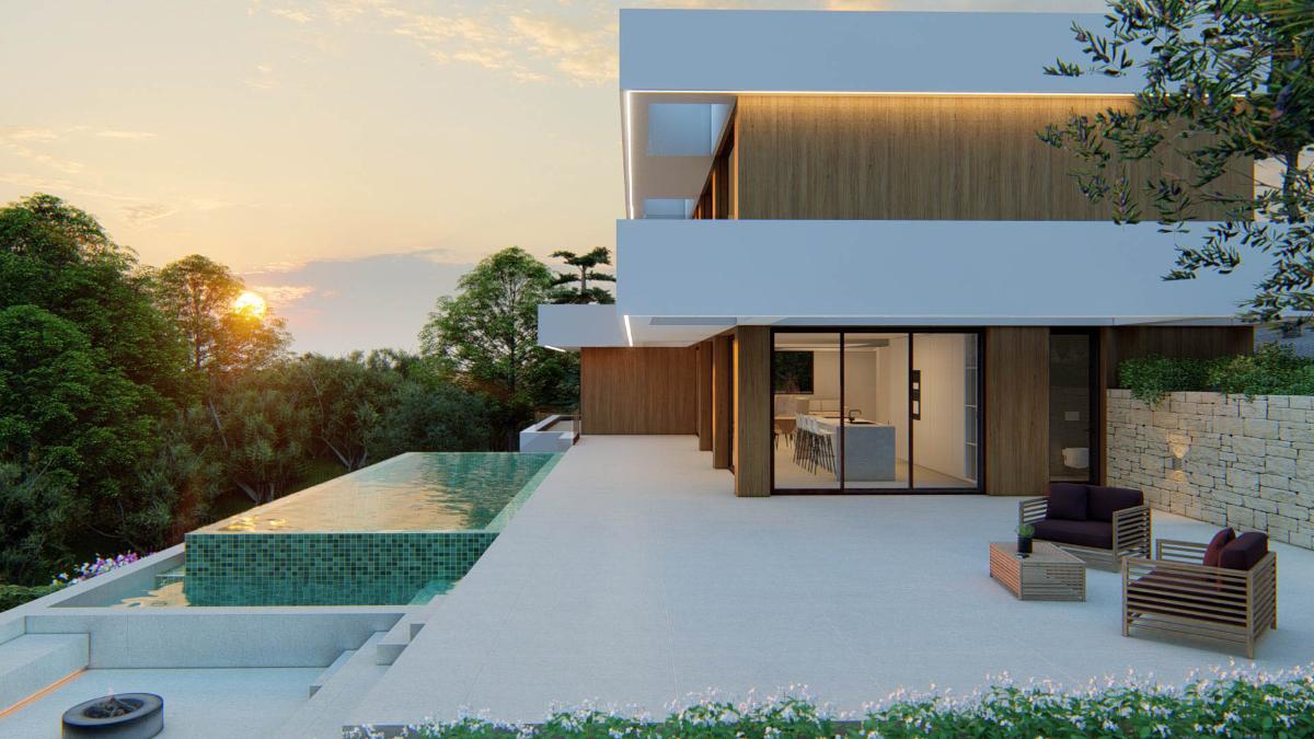 Villa in Altea, Alicante, Spain 4 bedrooms, 425 sq.m. No. 113055