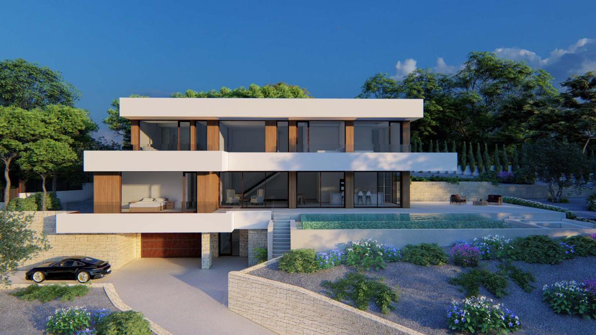 Villa in Altea, Alicante, Spain 4 bedrooms, 425 sq.m. No. 113055