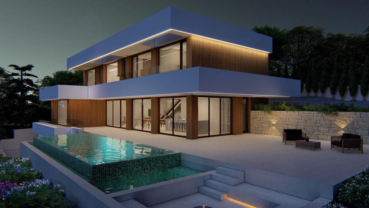 Villa in Altea, Alicante, Spain 4 bedrooms, 425 sq.m. No. 113055