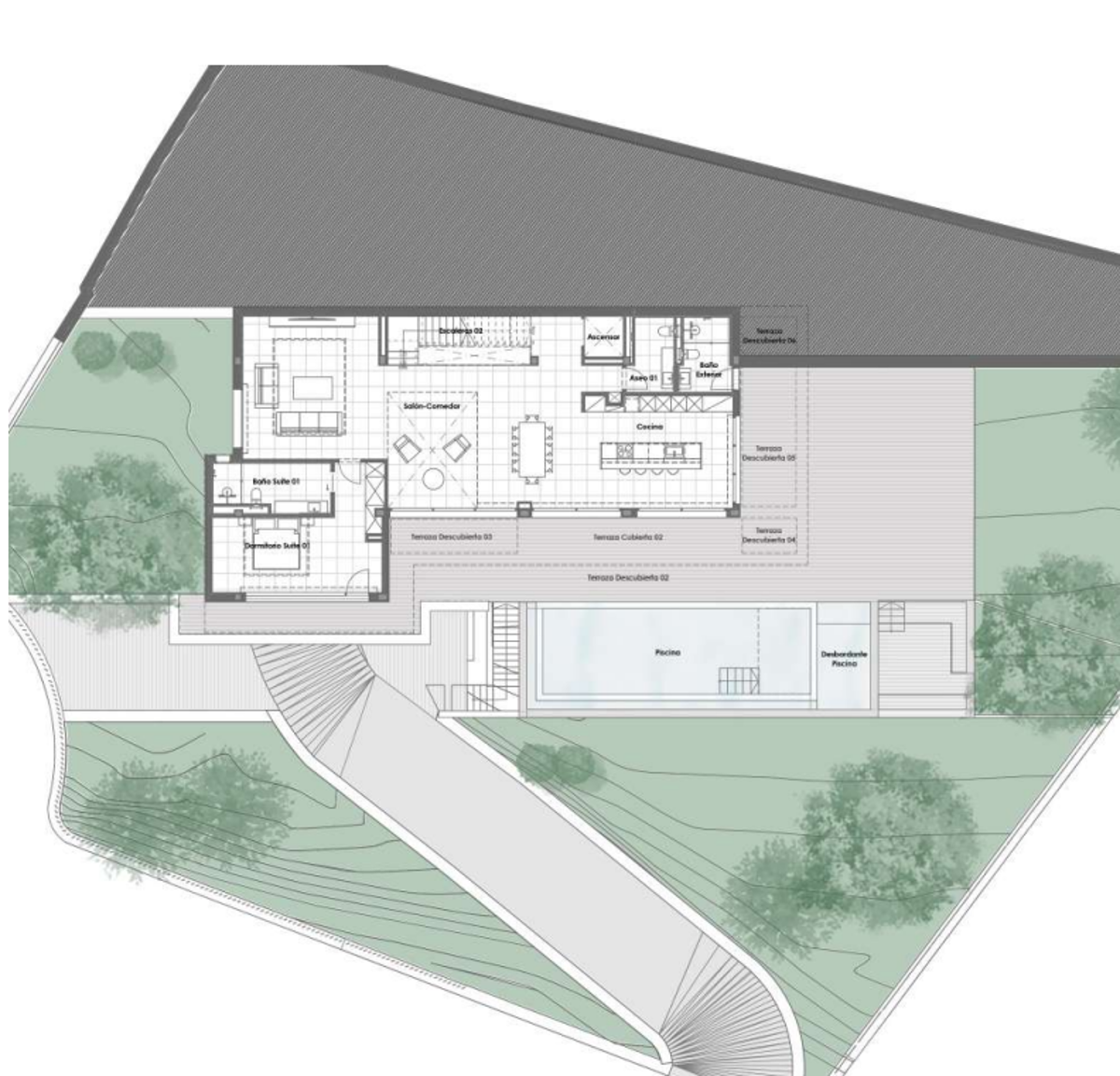 Villa in Altea, Alicante, Spain 4 bedrooms, 425 sq.m. No. 113055