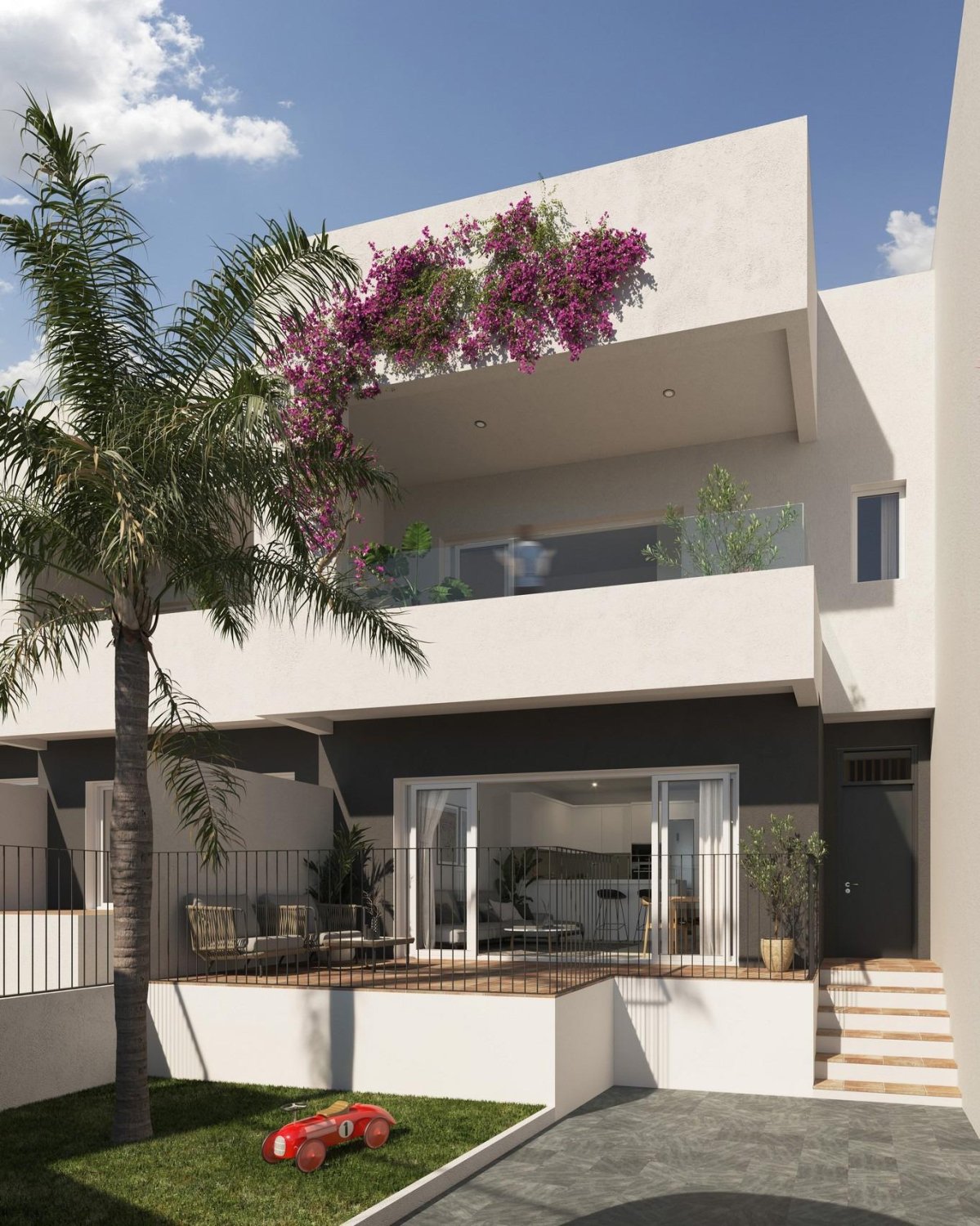 Huvila Monforte del Cid, Alicante, Espanja 3 makuuhuonetta, 154 m2 No. 94912
