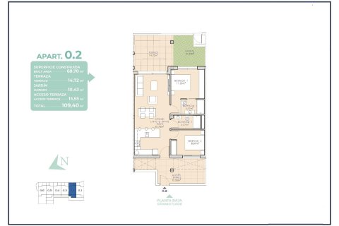 Apartment for sale Los Alcazares, Murcia, Spain 2 bedrooms, 74 sq.m. No. 114995 - photo 13