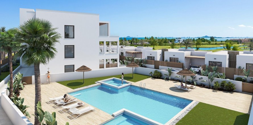 Lägenhet Los Alcazares, Murcia, Spanien 2 sovrum, 68 kvm. Nr. 114994