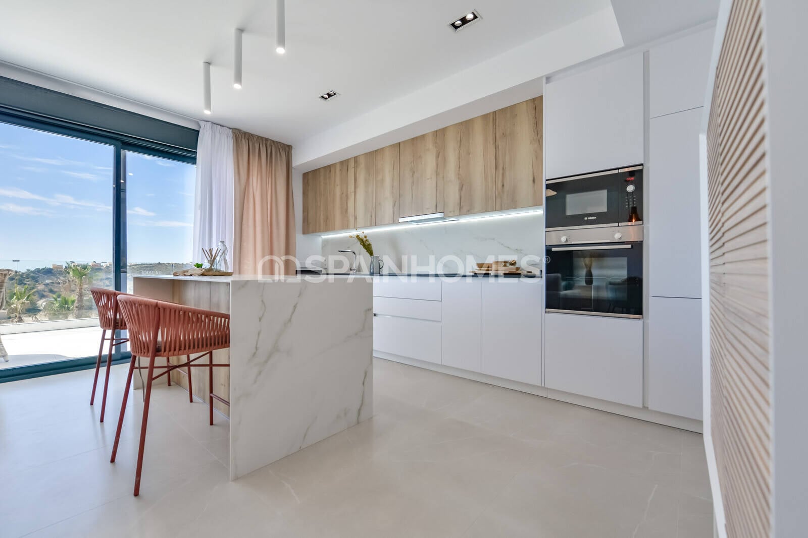 Пентхаус в Финестрат, Аликанте, Испания 2 спальни, 150м2 №93720