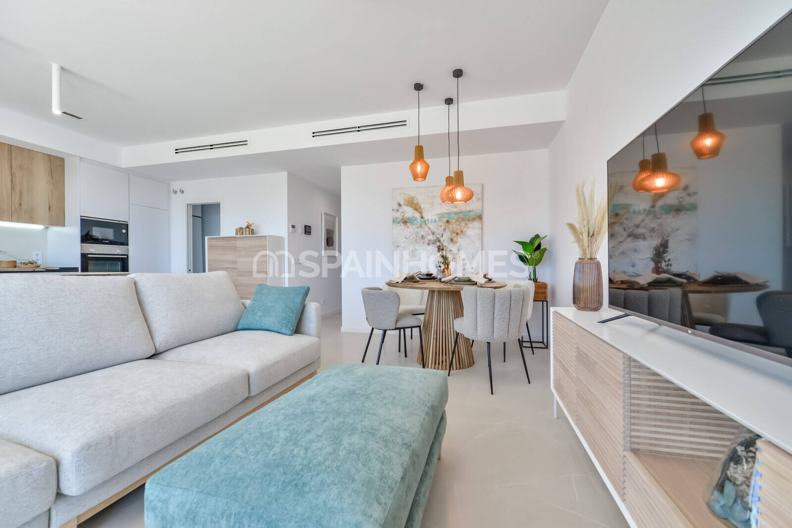 Пентхаус в Финестрат, Аликанте, Испания 2 спальни, 150м2 №93720