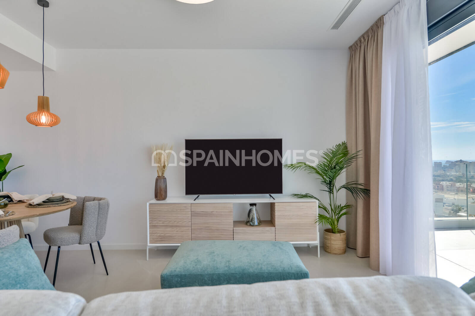 Пентхаус в Финестрат, Аликанте, Испания 2 спальни, 150м2 №93720