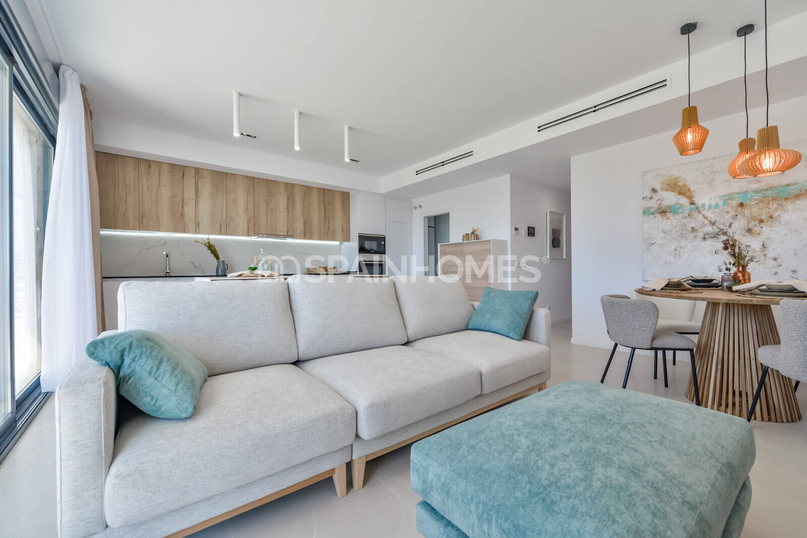 Пентхаус в Финестрат, Аликанте, Испания 2 спальни, 150м2 №93720