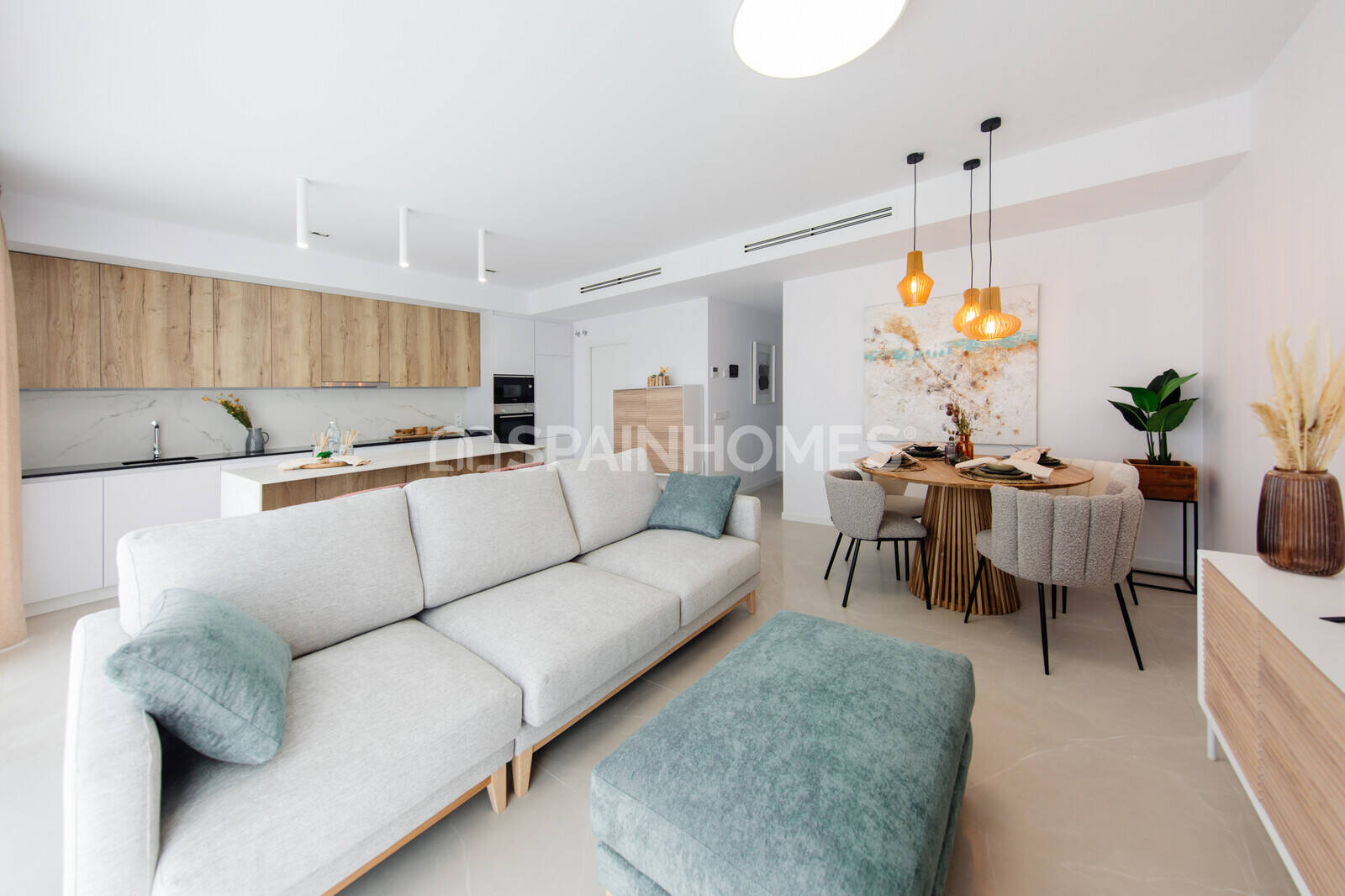 Пентхаус в Финестрат, Аликанте, Испания 2 спальни, 150м2 №93720