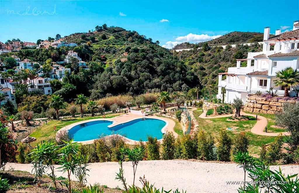 Huoneisto Nueva Andalucia, Malaga, Espanja 2 makuuhuonetta, 105 m2 No. 105077