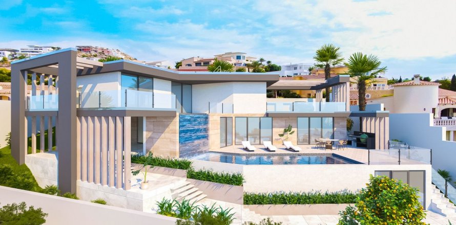 Villa Benitachell, Alicante, Spagna 4 camere da letto, 451 mq. N° 106767