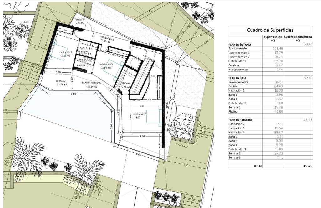 Huvila Benissa, Alicante, Espanja 4 makuuhuonetta, 358 m2 No. 82565