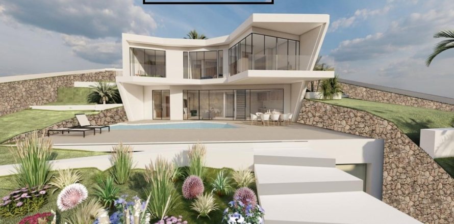 Вилла в Бенисса, Аликанте, Испания 4 спальни, 358м2 №82565