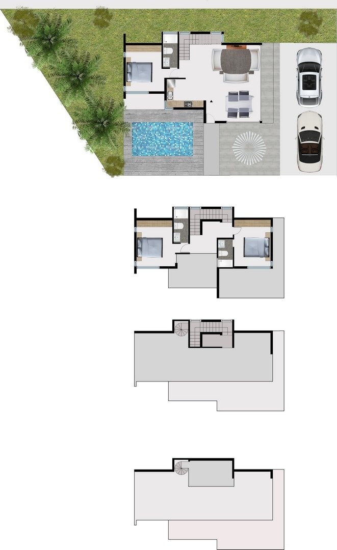 Villa in Finestrat, Alicante, Spain 3 bedrooms, 110 sq.m. No. 111470