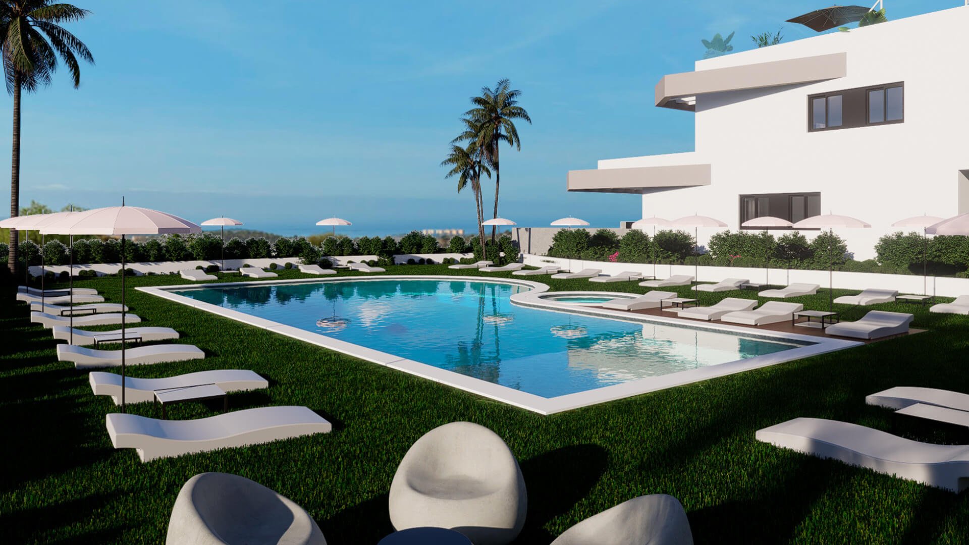 Bungalow in Leduc Golf Resort, Finestrat, Alicante, Spanien 3 Schlafzimmer, 202.13 m2 Nr. 90257