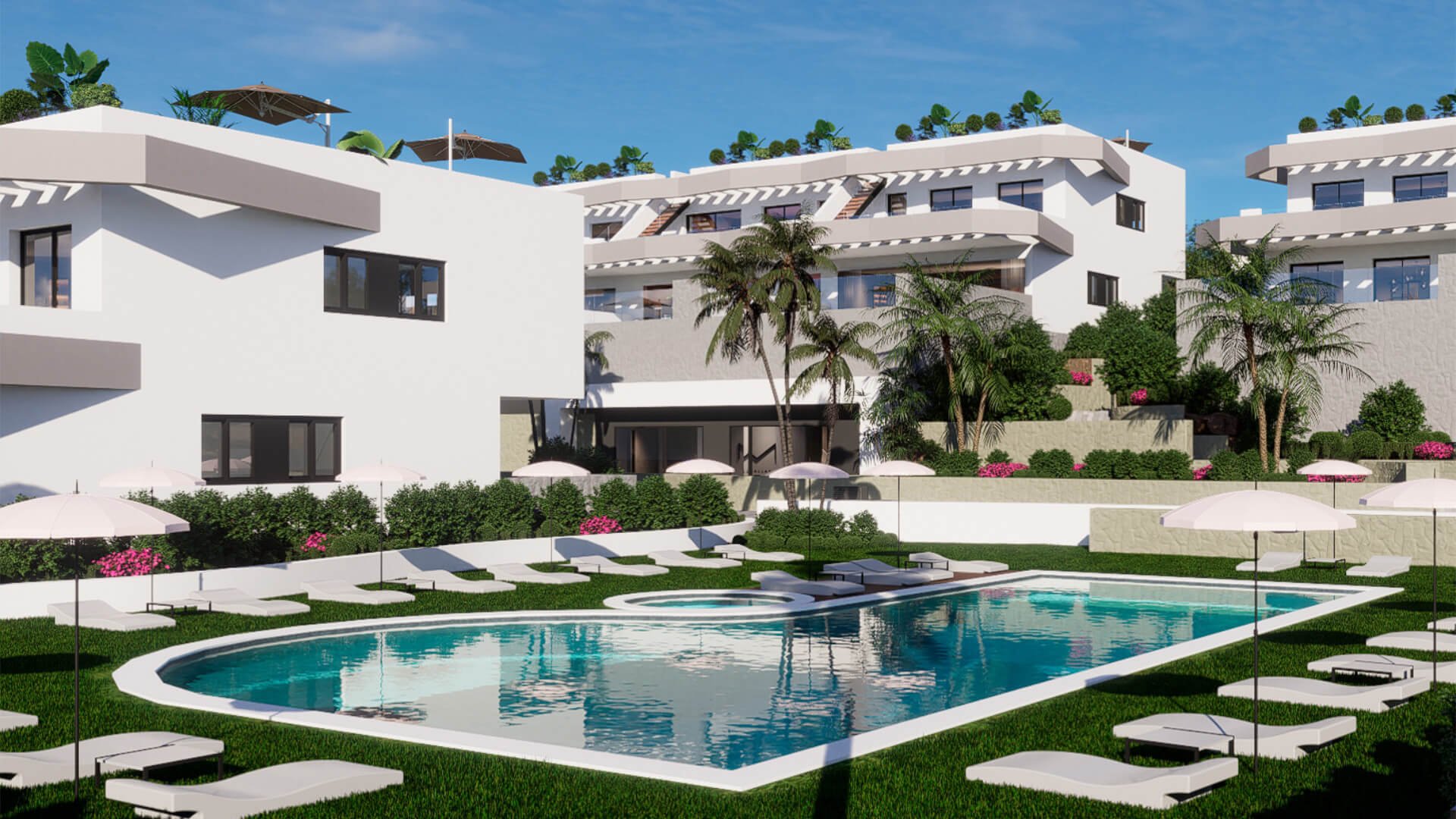 Bungalow in Leduc Golf Resort, Finestrat, Alicante, Spanien 3 Schlafzimmer, 202.13 m2 Nr. 90257