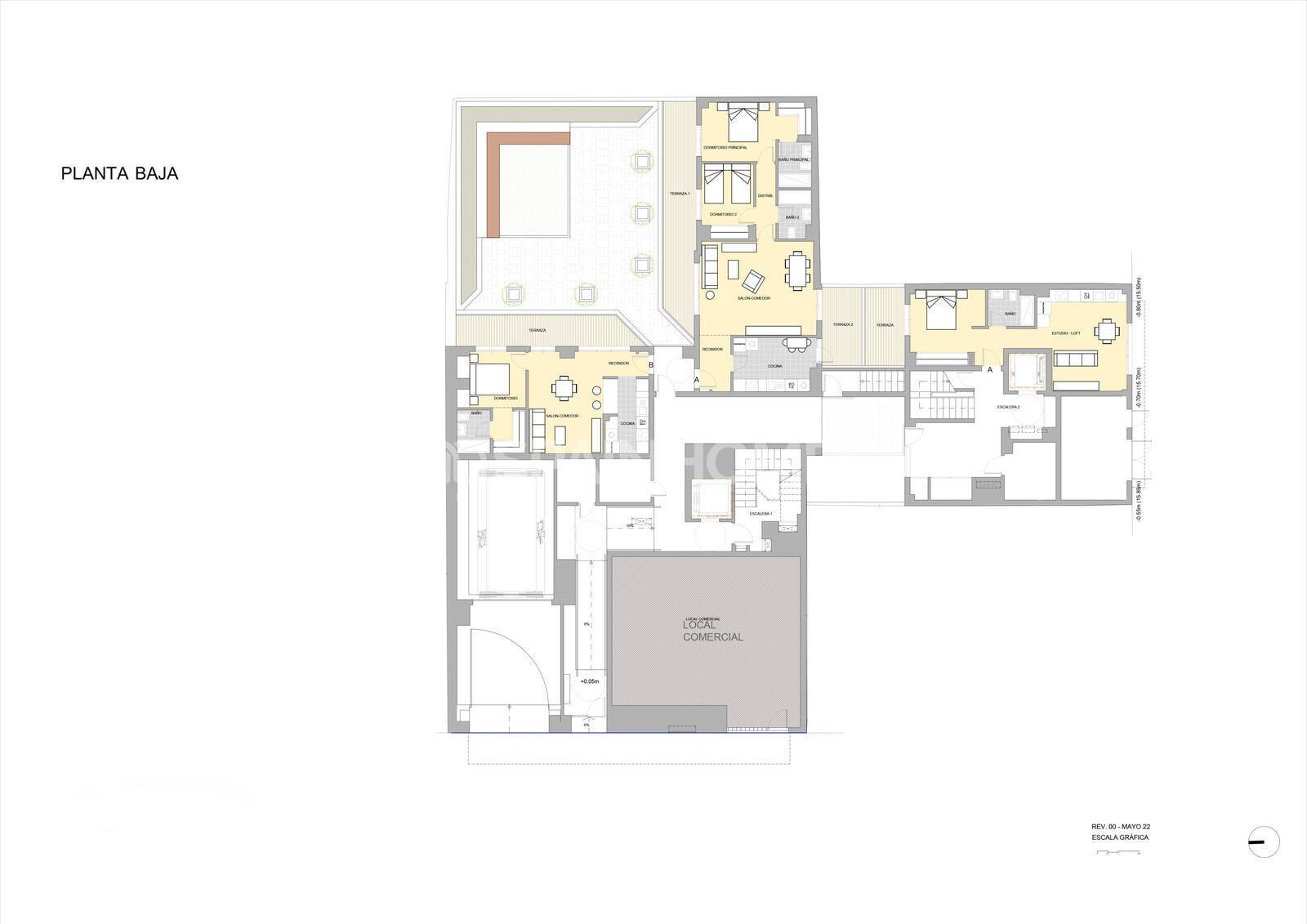 Apartment in Malaga, Spain 2 bedrooms, 66 sq.m. No. 83644