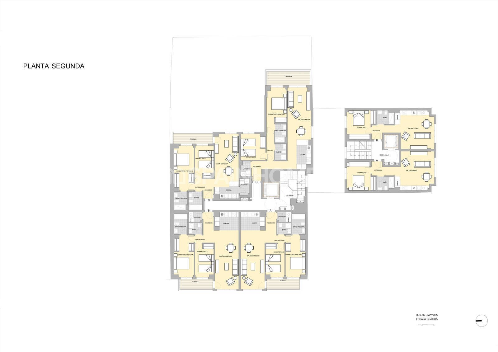 Apartment in Malaga, Spain 2 bedrooms, 66 sq.m. No. 83644