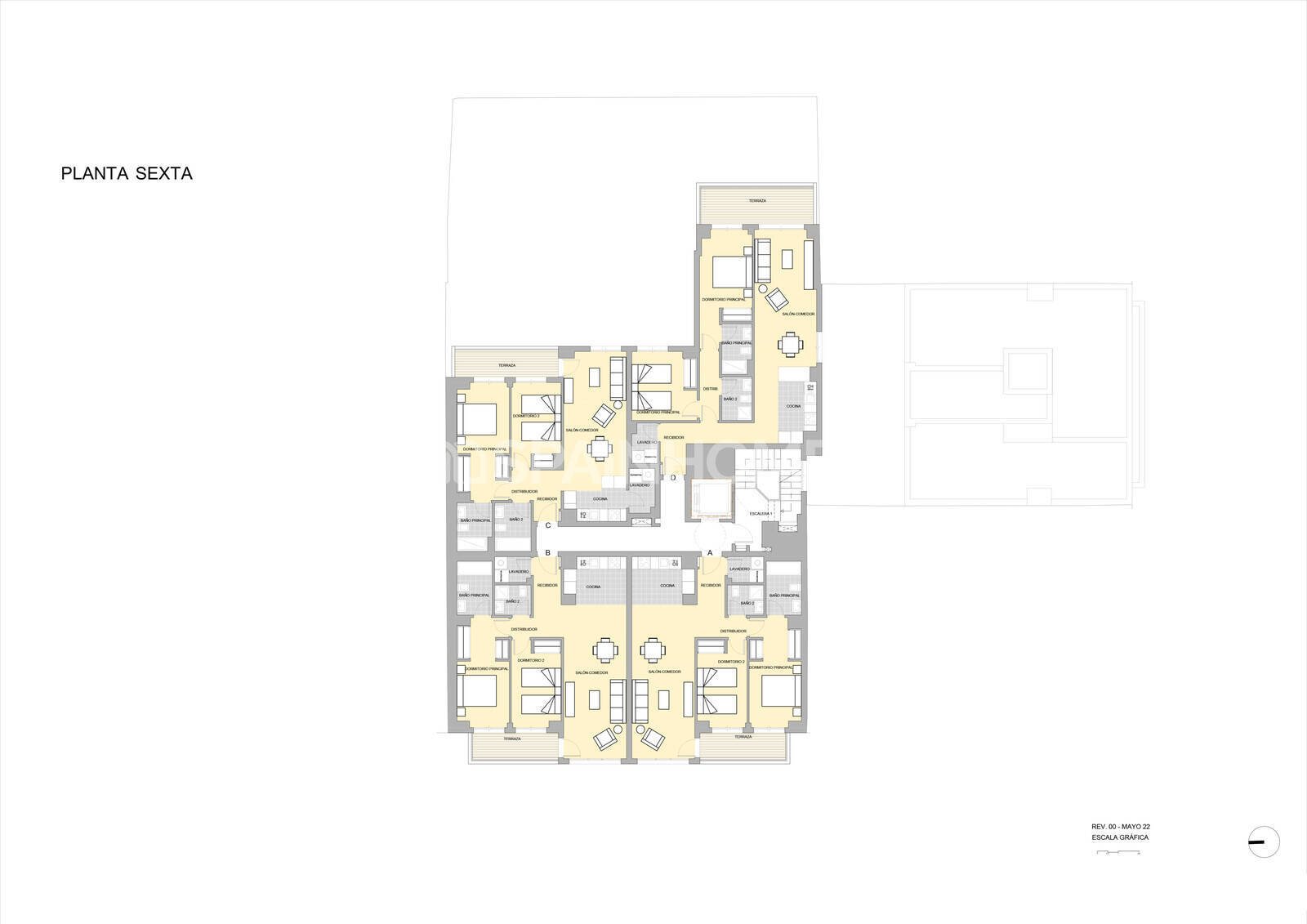 Apartment in Malaga, Spain 2 bedrooms, 66 sq.m. No. 83644
