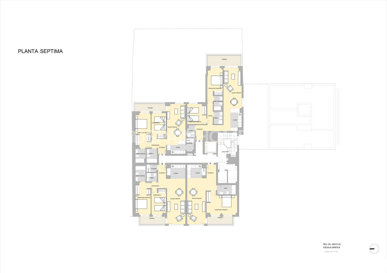 Apartment in Malaga, Spain 2 bedrooms, 66 sq.m. No. 83644