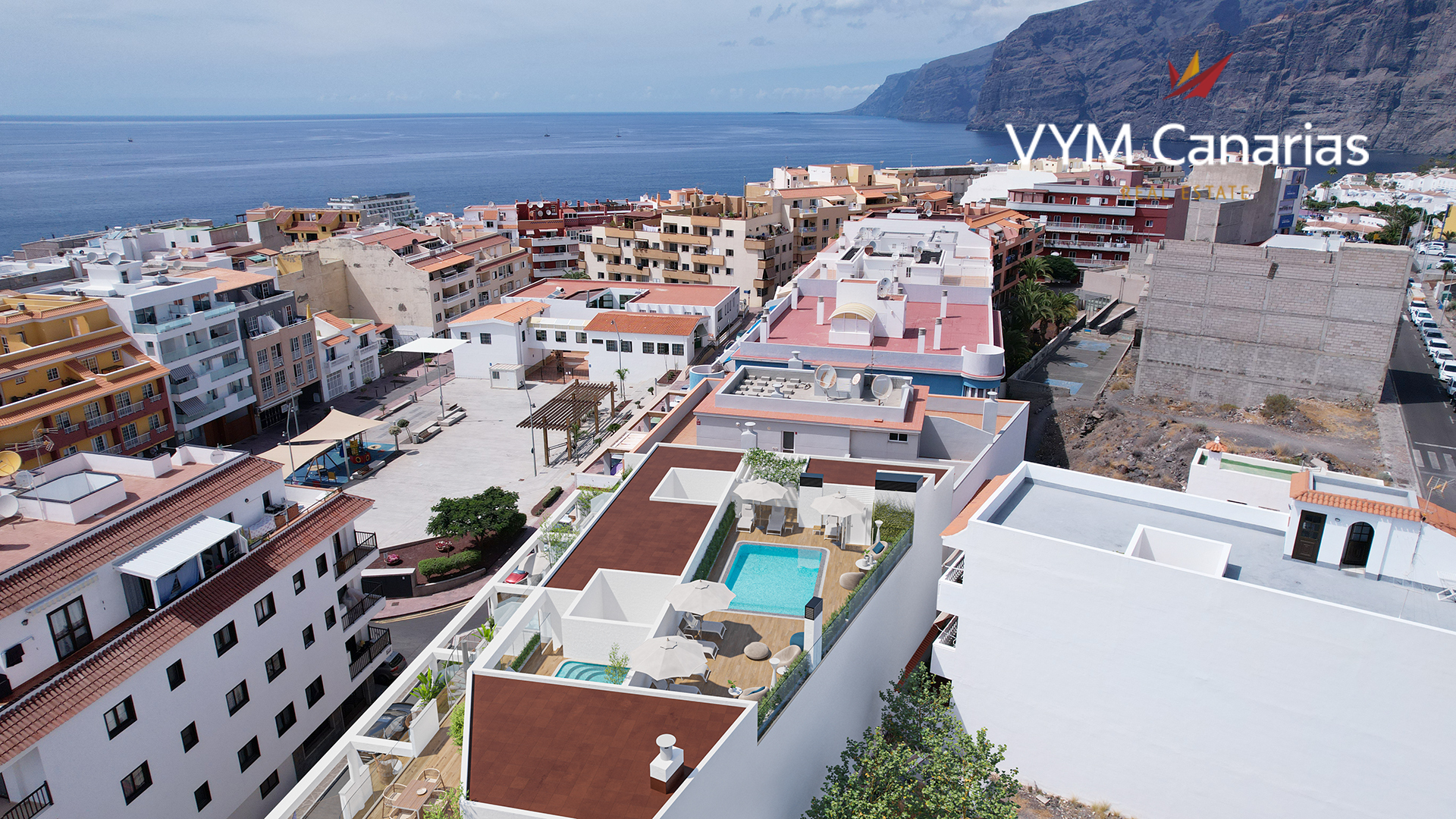 Apartament w Puerto de Santiago, Tenerife, Hiszpania 3 sypialnie, 93 mkw. nr 106234