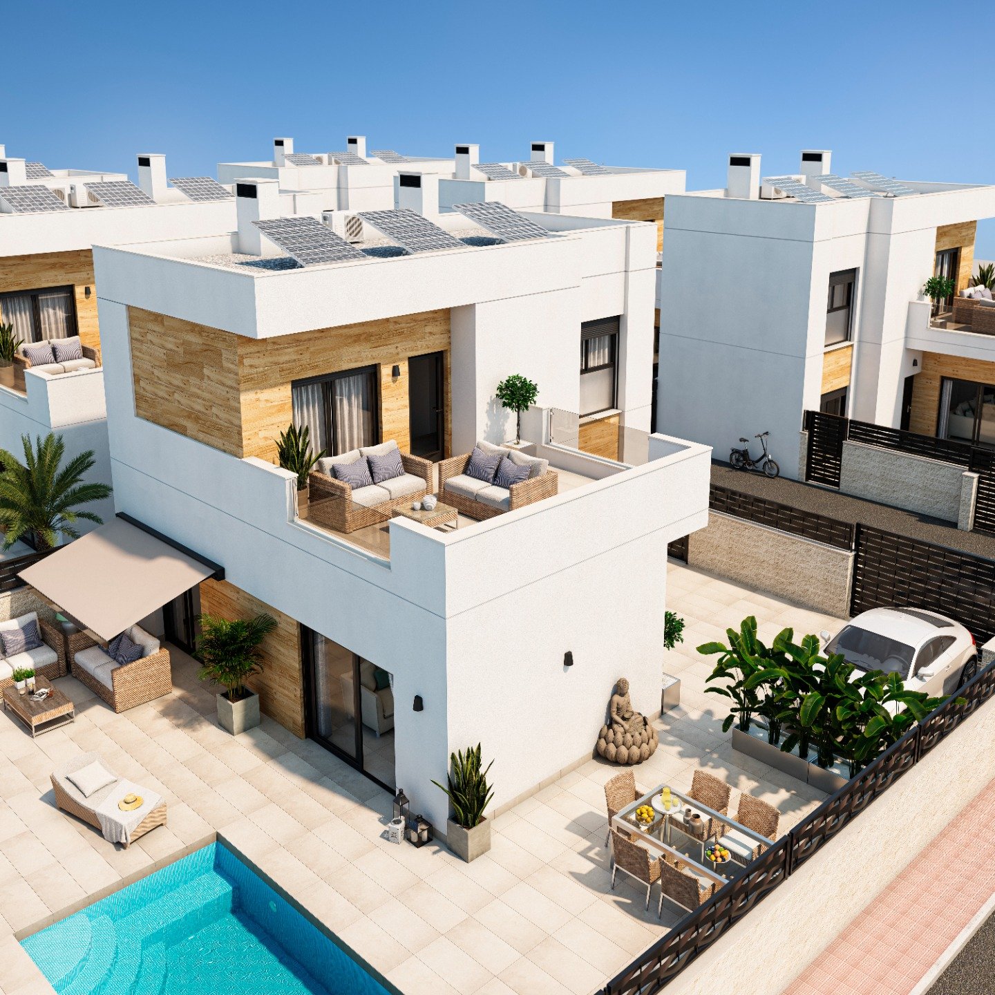 Villa Benijofar, Alicante, Spānijā 3 istabas, 116 m2 Nr. 82247