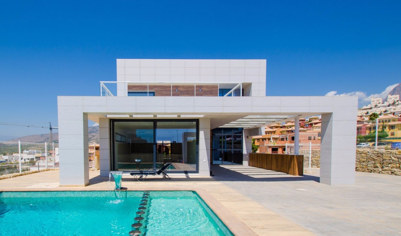 Villa i Finestrat, Alicante, Spanien 4 sovrum, 206 kvm. Nr. 111482
