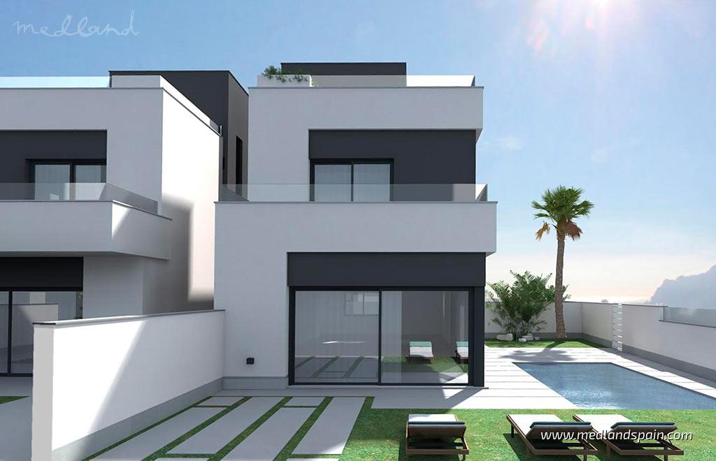 Villa en La Zenia, Alicante, España 3 dormitorios, 97 m2 No. 9419