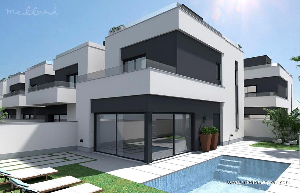 Villa en La Zenia, Alicante, España 3 dormitorios, 97 m2 No. 9419