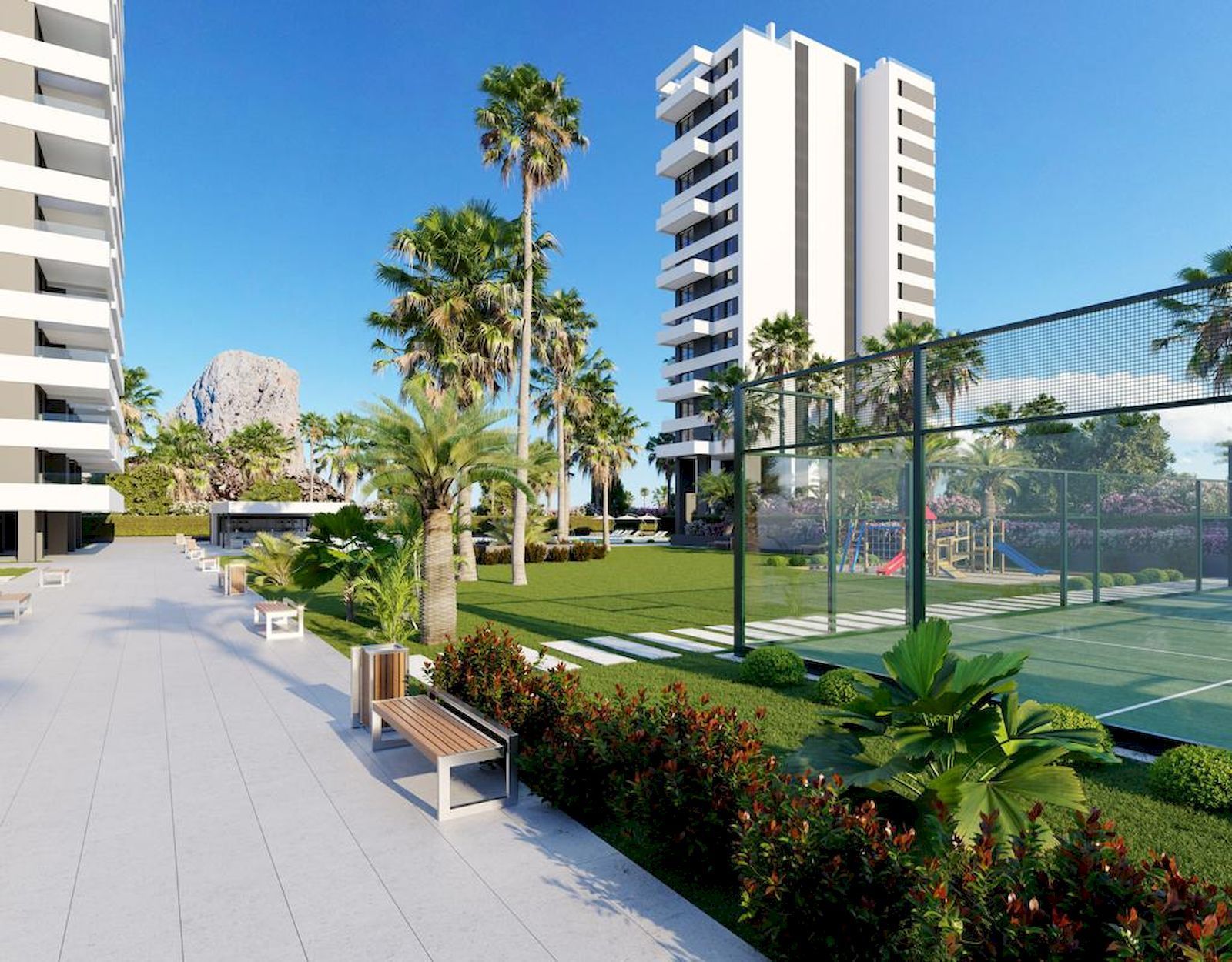 Lägenhet i Calpe, Alicante, Spanien 2 sovrum,  Nr. 95594