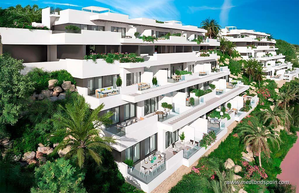 Apartment in Mijas Costa, Malaga, Spain 2 bedrooms, 95 sq.m. No. 105398