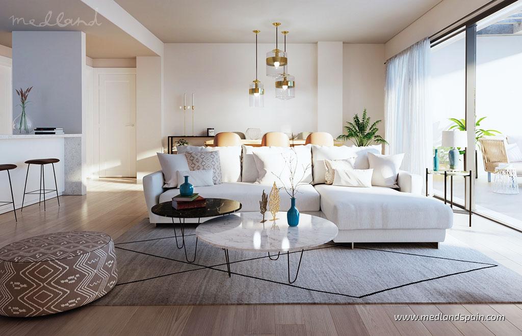 Apartment in Mijas Costa, Malaga, Spain 2 bedrooms, 95 sq.m. No. 105398