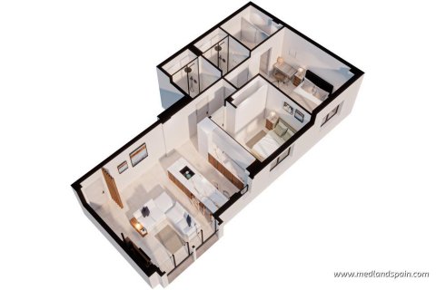 Appartamento in vendita Lo Pagan, Murcia, Spagna 2 camere da letto, 73.63 mq. N° 108639 - foto 11