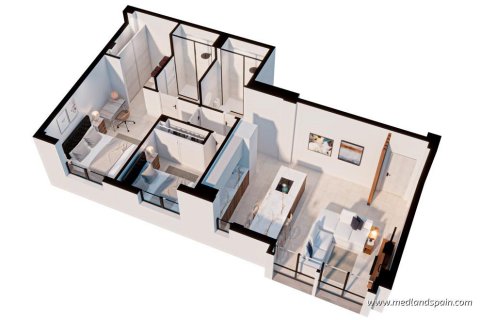 Appartamento in vendita Lo Pagan, Murcia, Spagna 2 camere da letto, 73.63 mq. N° 108639 - foto 12