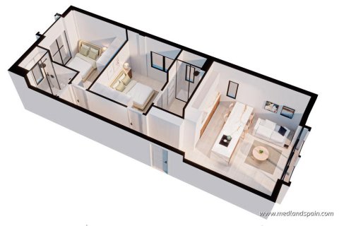Appartamento in vendita Lo Pagan, Murcia, Spagna 2 camere da letto, 73.63 mq. N° 108639 - foto 13