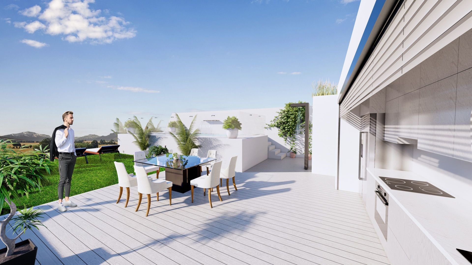 Lägenhet i Benijofar, Alicante, Spanien 2 sovrum,  Nr. 95600