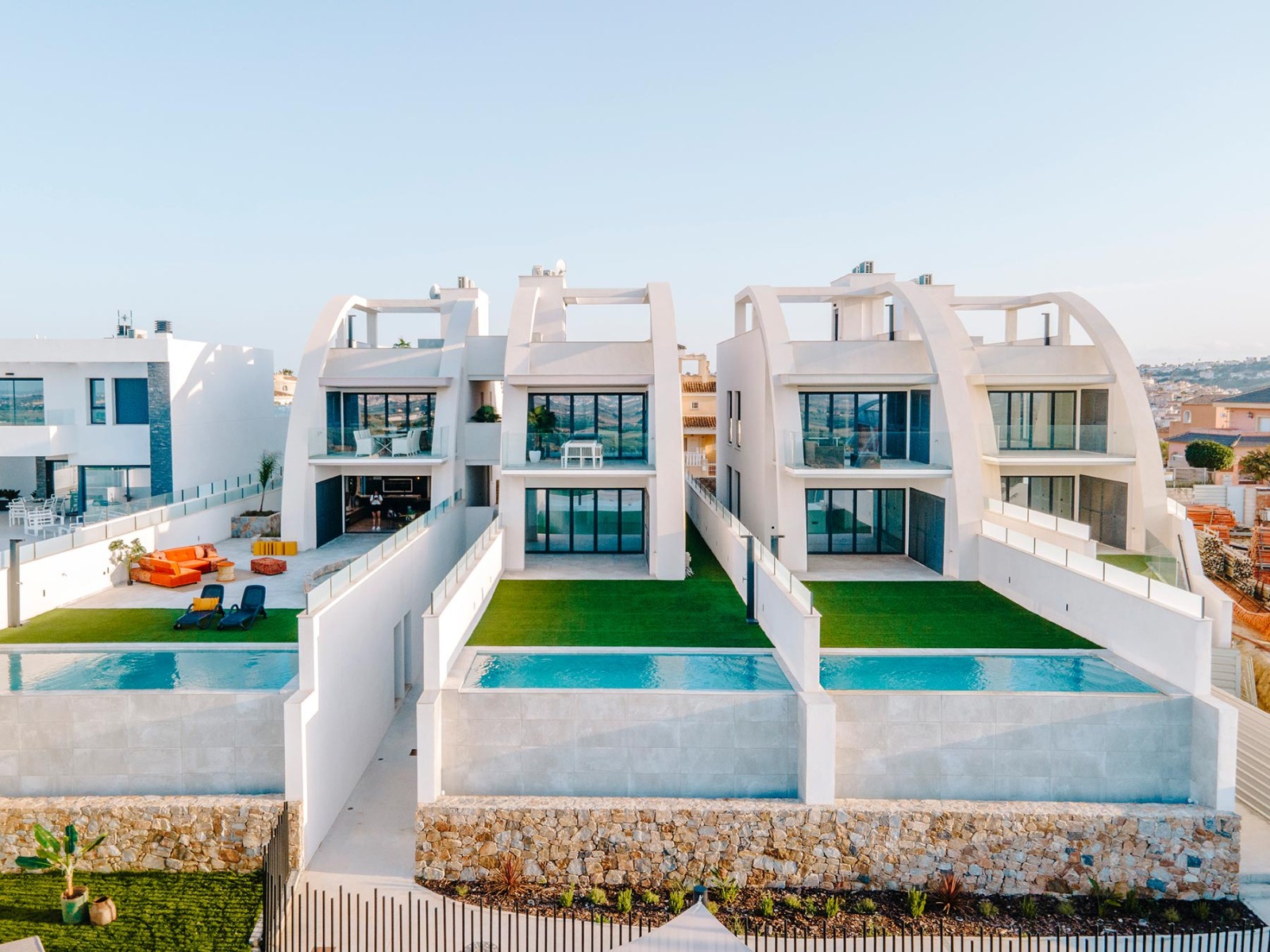 Bungalow i Alicante, Spanien 4 sovrum, 80 kvm. Nr. 112073