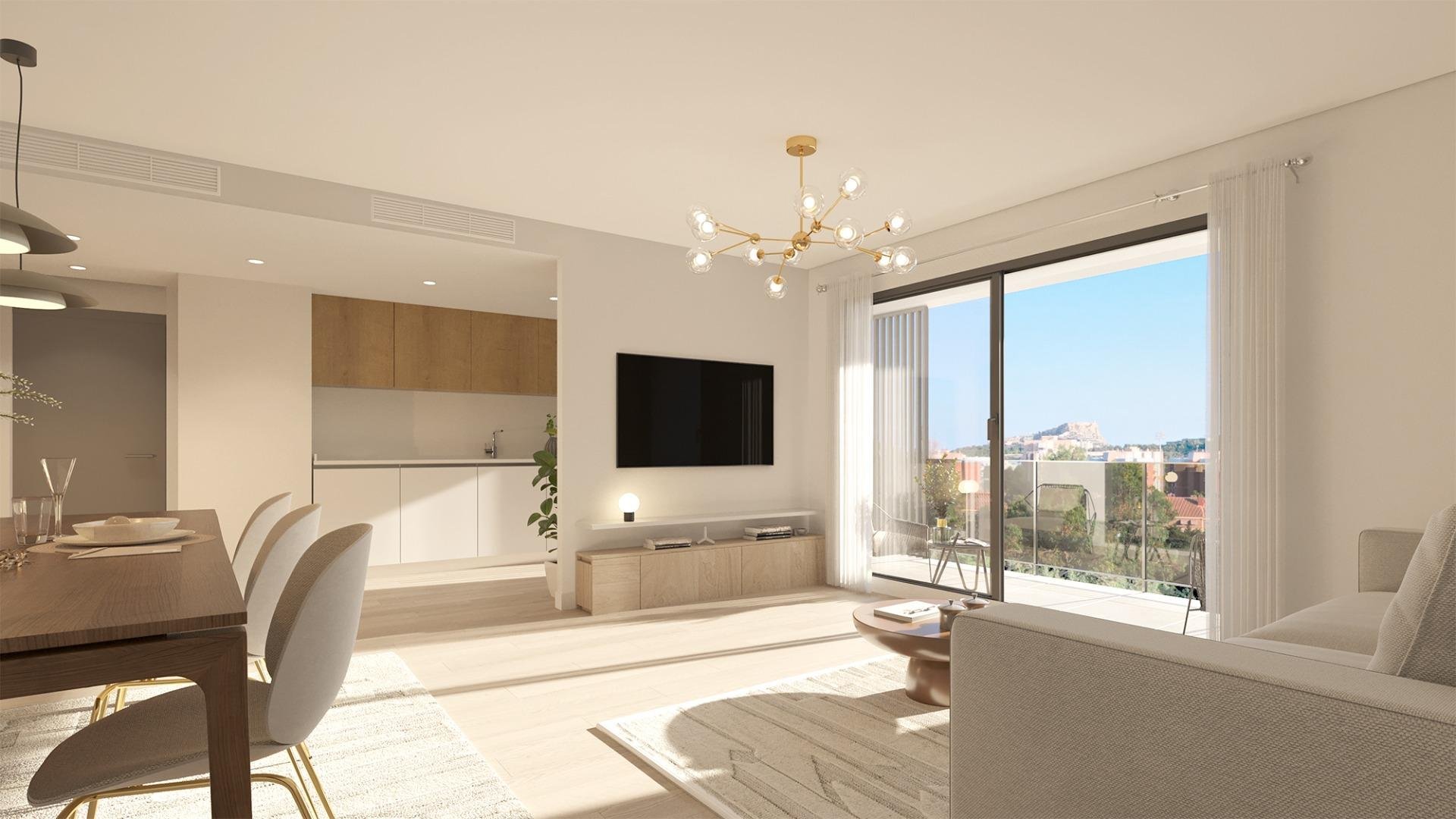 Penthouse à Alicante, Espagne 2 chambres, 83 m2 No. 111187