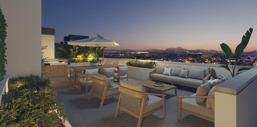 Penthäuser Alicante, Spanien 2 Schlafzimmer, 83 m2 Nr. 111187