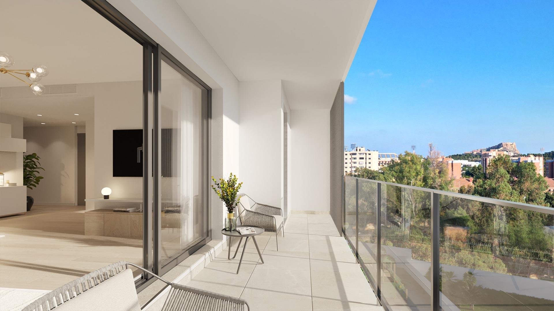 Penthouse à Alicante, Espagne 2 chambres, 83 m2 No. 111187