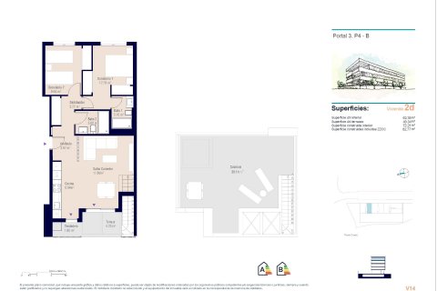Ático en venta Alicante, España 2 dormitorios, 82 m2 No. 111185 - foto 19