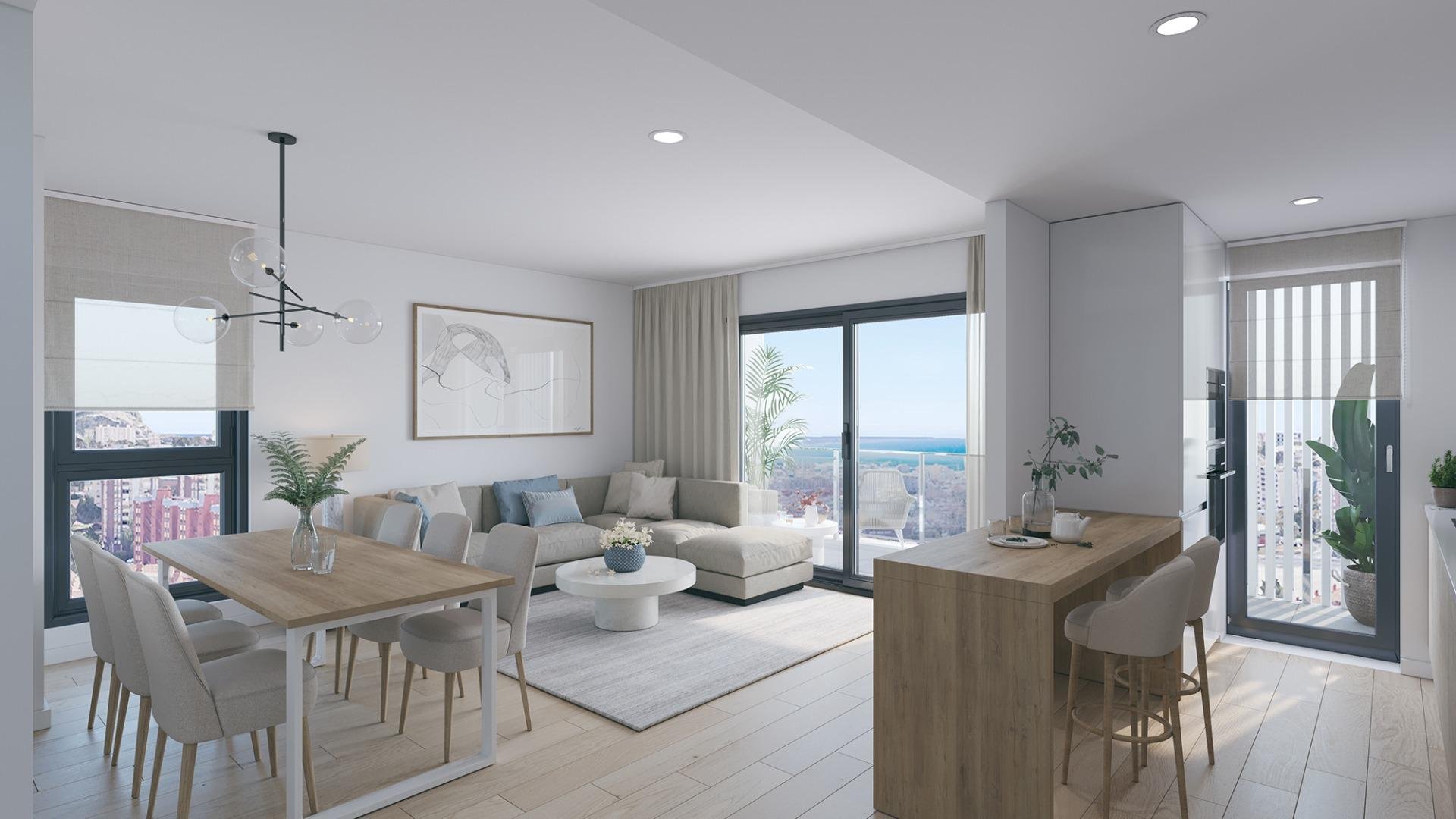 Penthäuser in Alicante, Spanien 2 Schlafzimmer, 82 m2 Nr. 111185