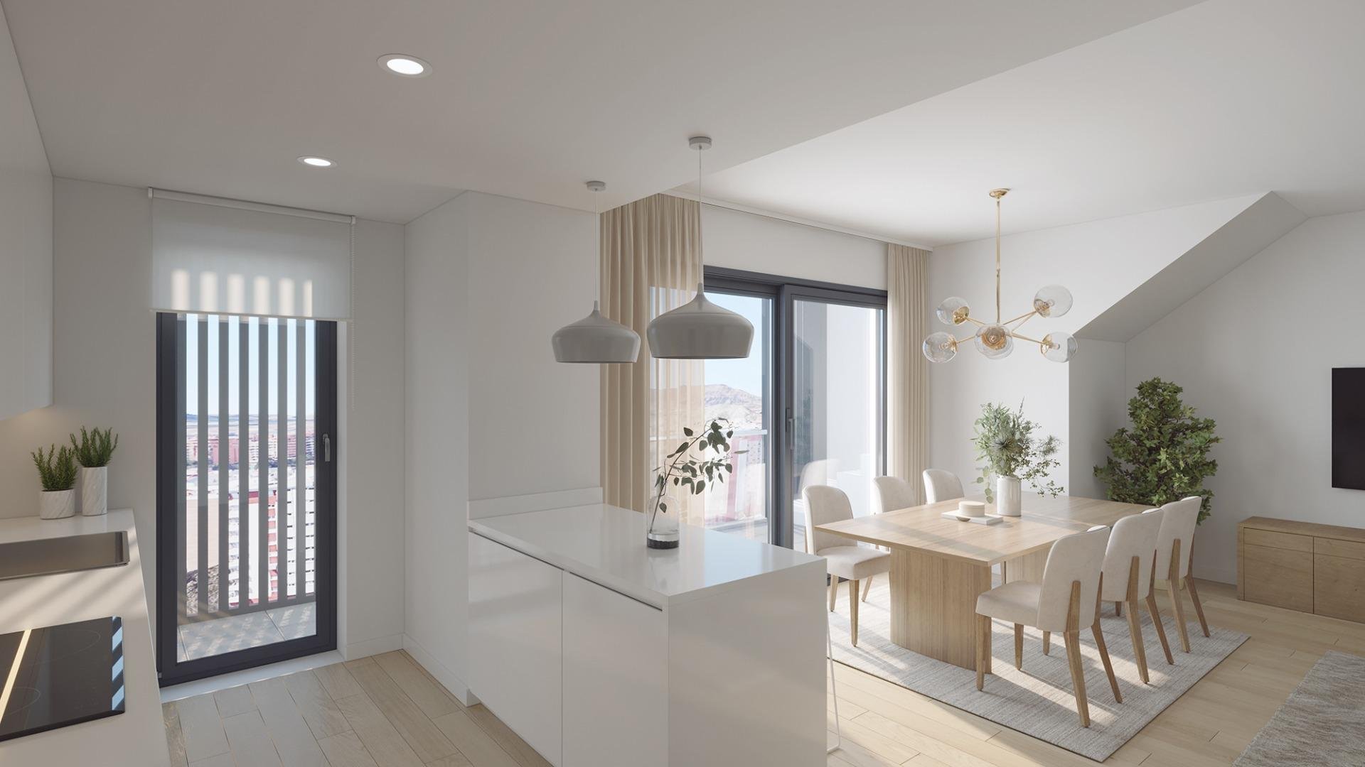 Penthäuser in Alicante, Spanien 2 Schlafzimmer, 82 m2 Nr. 111185