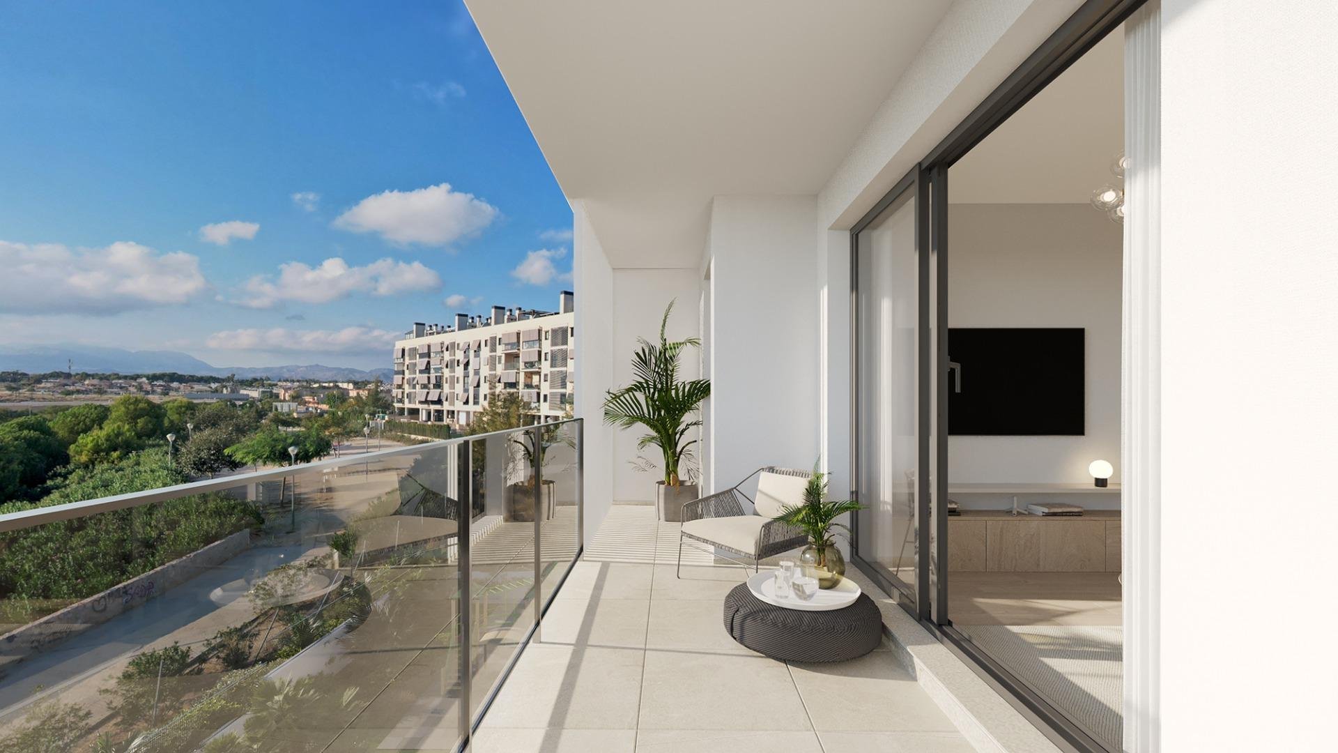 Penthäuser in Alicante, Spanien 2 Schlafzimmer, 82 m2 Nr. 111185