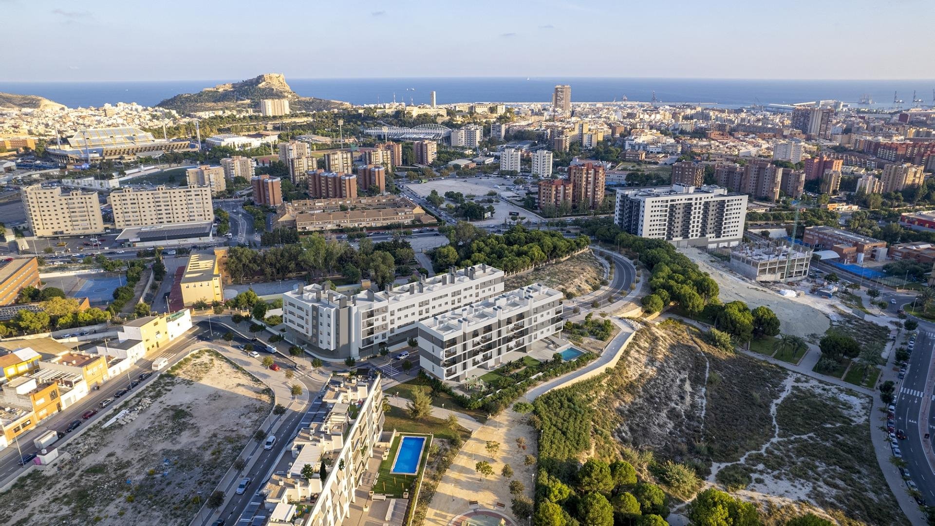 Penthäuser in Alicante, Spanien 2 Schlafzimmer, 82 m2 Nr. 111185