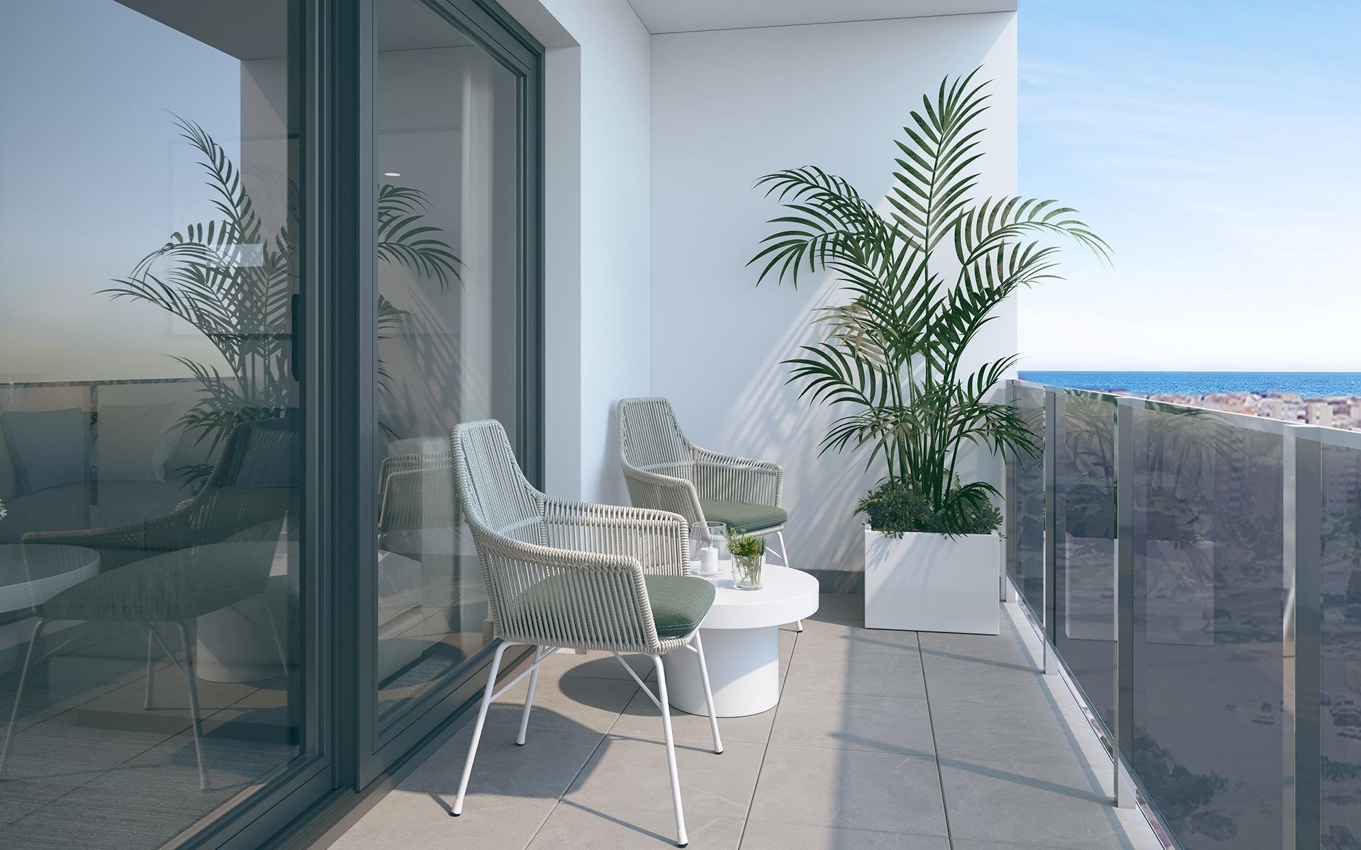 Penthäuser in Alicante, Spanien 2 Schlafzimmer, 82 m2 Nr. 111185