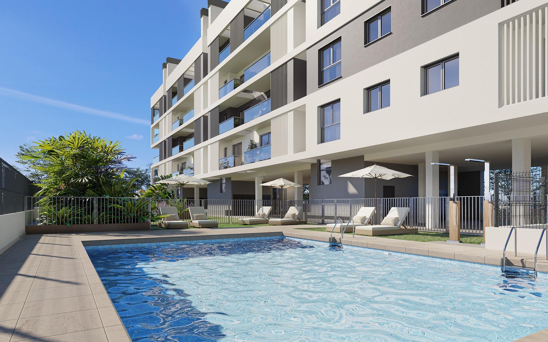 Penthäuser in Alicante, Spanien 2 Schlafzimmer, 82 m2 Nr. 111185